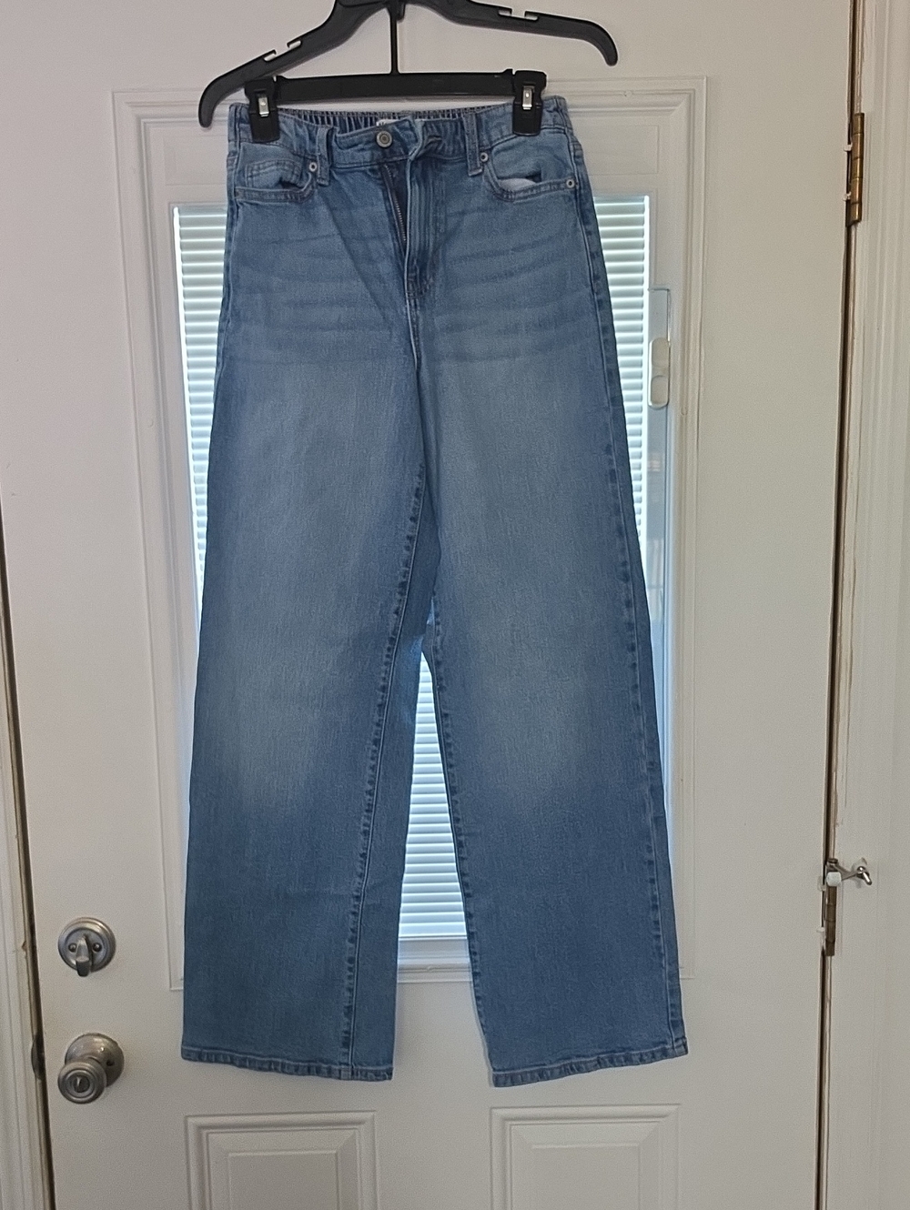No Boundaries Light Blue Wide-Leg Jeans